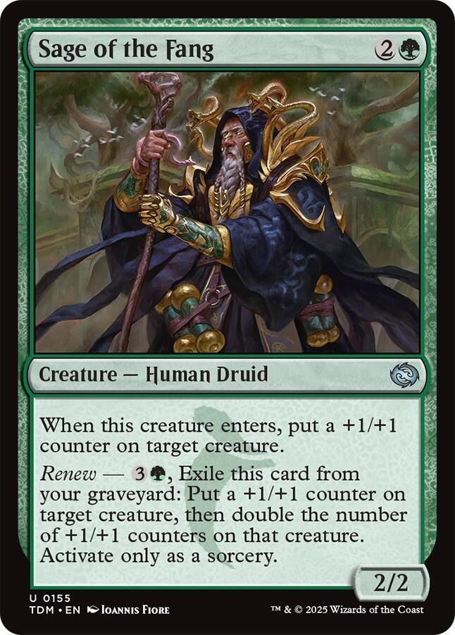 Sage of the Fang - Tarkir: Dragonstorm - 155