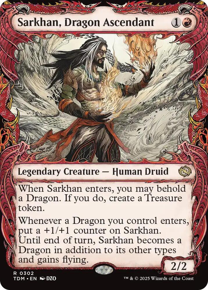 Sarkhan, Dragon Ascendant - Tarkir: Dragonstorm - 302