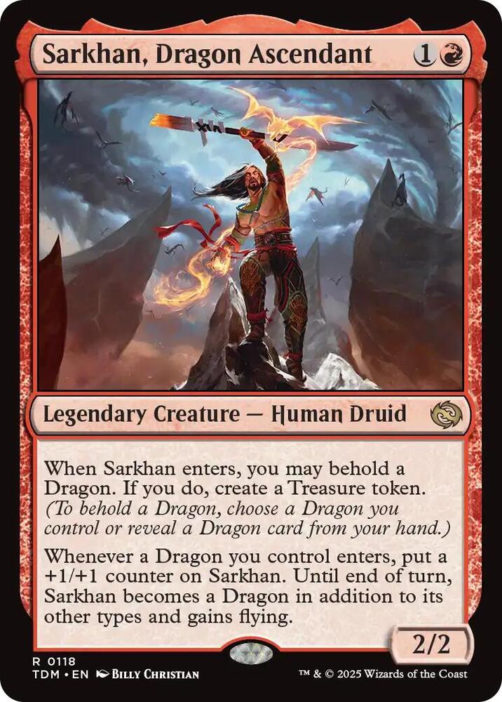 Sarkhan, Dragon Ascendant - Tarkir: Dragonstorm - 118