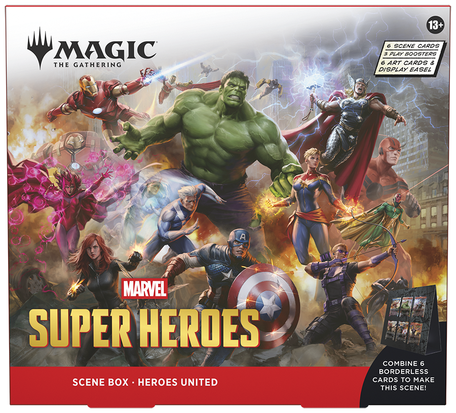 Magic the Gathering: Marvel Super Heroes - Scene Boxes - Set of 2 - ** PRE ORDER**