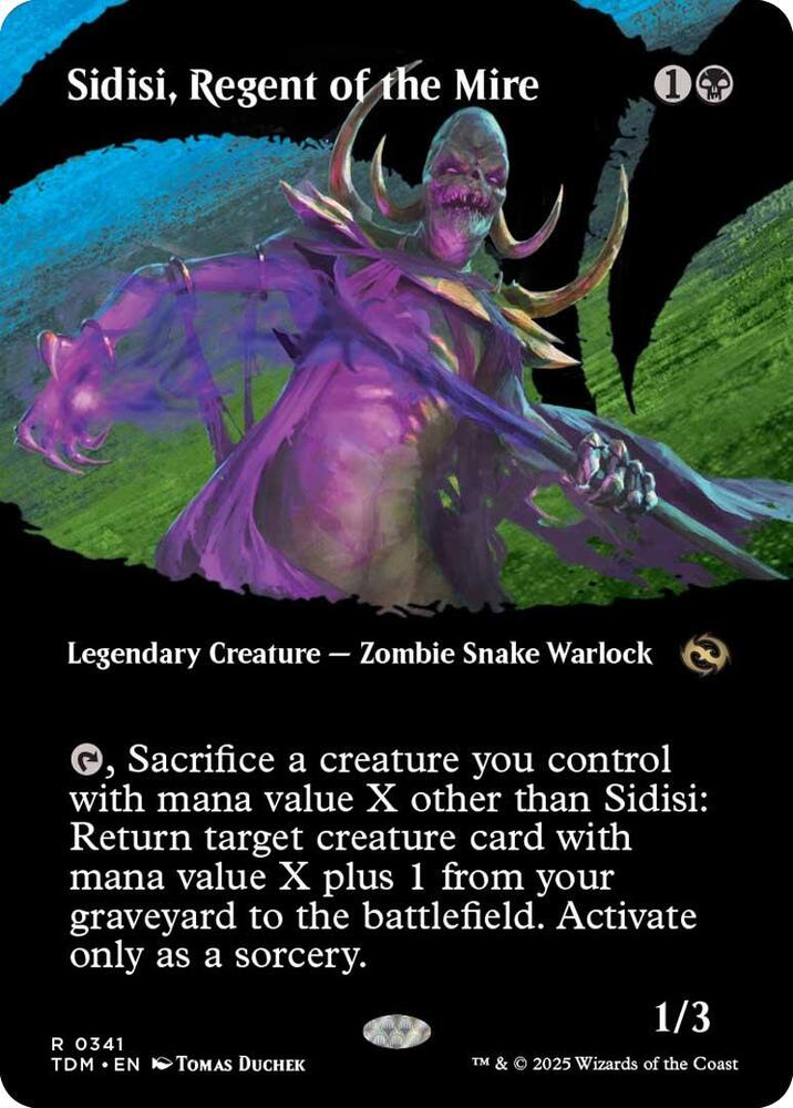Sidisi, Regent of the Mire - Tarkir: Dragonstorm - 341