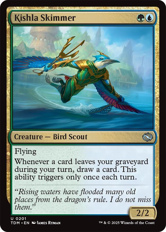 Kishla Skimmer - Tarkir: Dragonstorm - 201