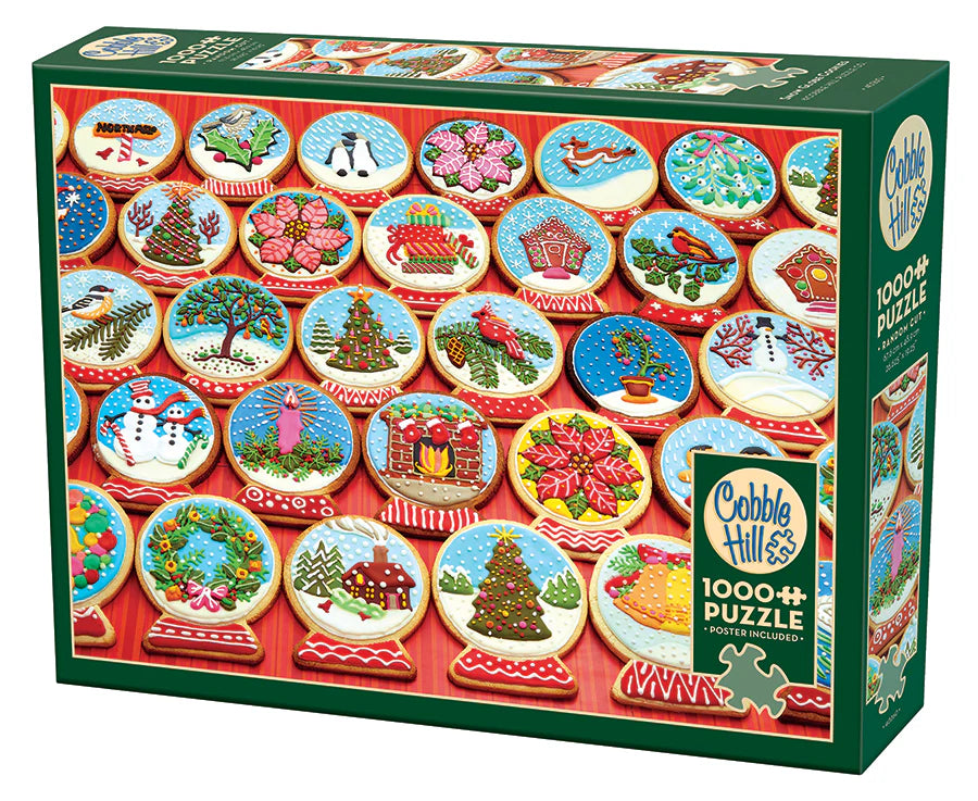 Snow Globe Cookies 1000pcs