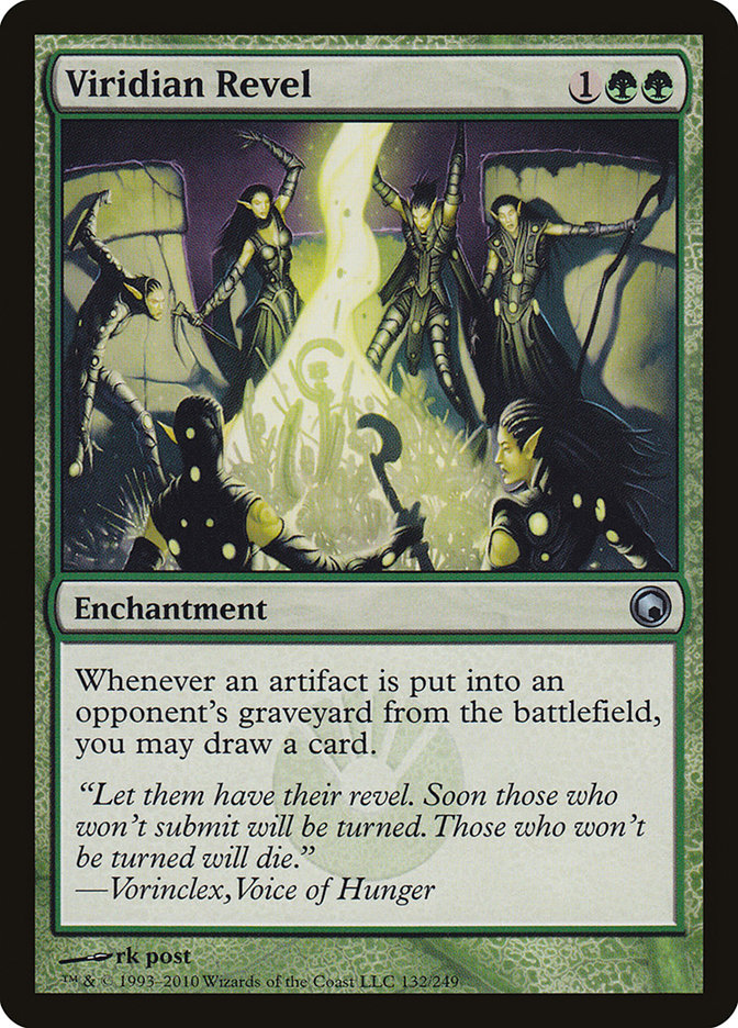 Viridian Revel - Scars Of Mirrodin - 132