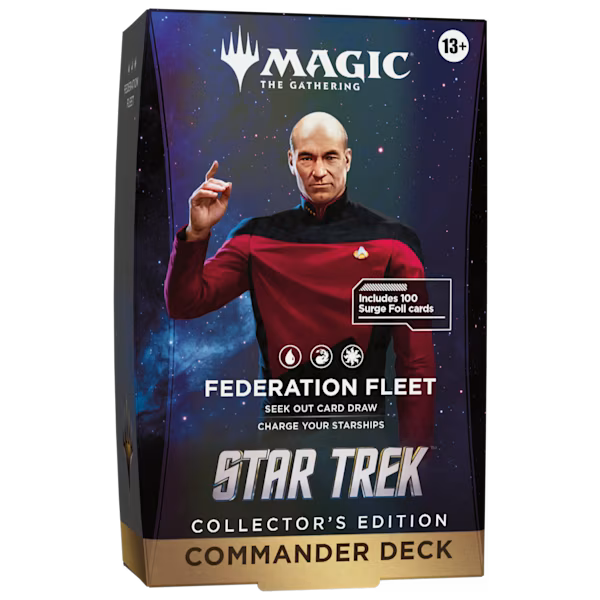 MTG Star Trek - Collector Commander Deck - Set of 4 **Pre Order**