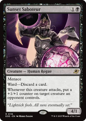 Sunset Saboteur - Edge of Eternities (EOE) - 116