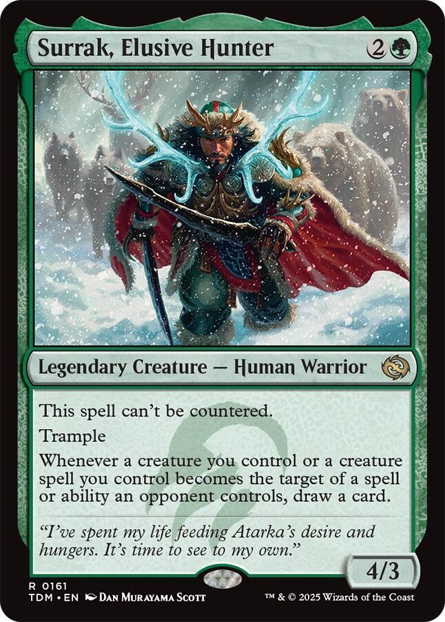 Surrak, Elusive Hunter - Tarkir: Dragonstorm - 161