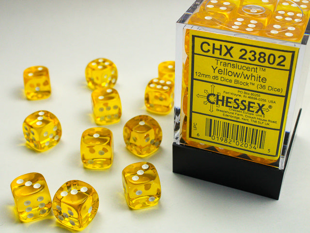 Translucent 36D6 Yellow/White
