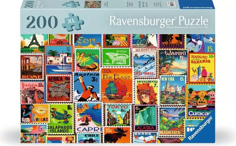 Travel Stamps 200pcs