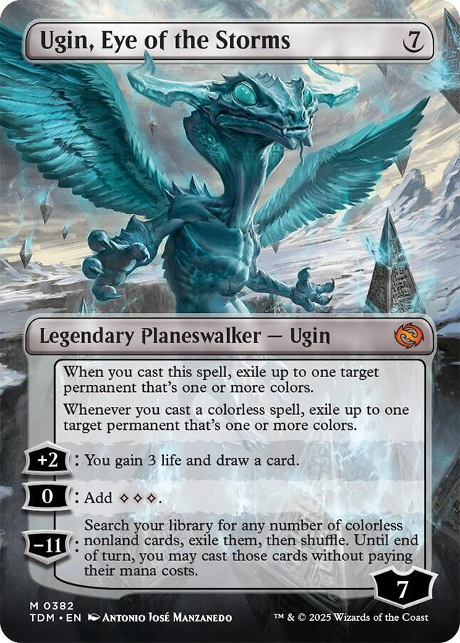 Ugin, Eye of the Storms // Ugin, Eye of the Storms - Tarkir: Dragonstorm - 382