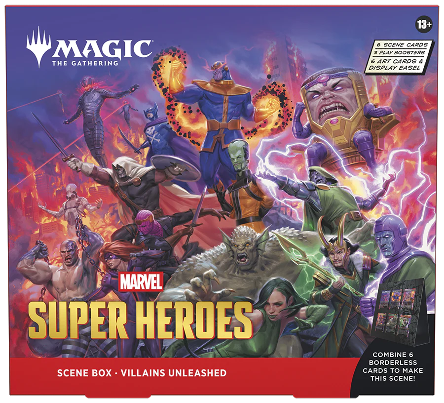MTG: Marvel Super Heroes - Scene Box - Villains Unleashed **PRE-ORDER**