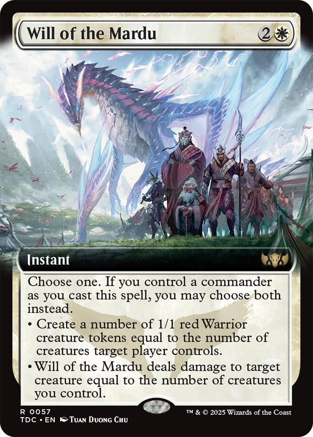 Will of the Mardu - Tarkir: Dragonstorm Commander - 57