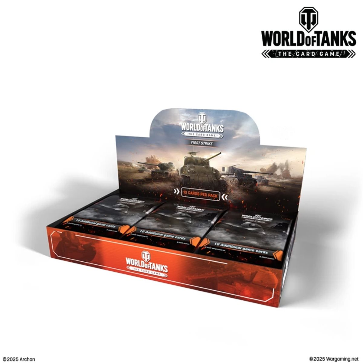 World of Tanks - The Card Game: First Strike Booster Display ** Pre Order **