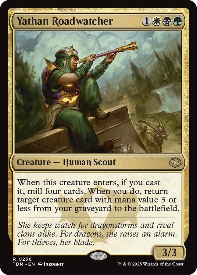 Yathan Roadwatcher - Tarkir: Dragonstorm - 236