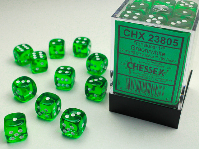 Translucent: 36D6 Green / White