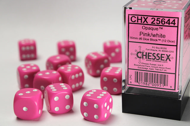 Opaque: 12D6 Pink/White