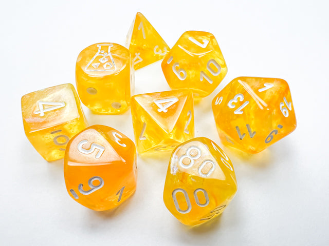 Chessex: Polyhedral 7-Dice Set - Borealis