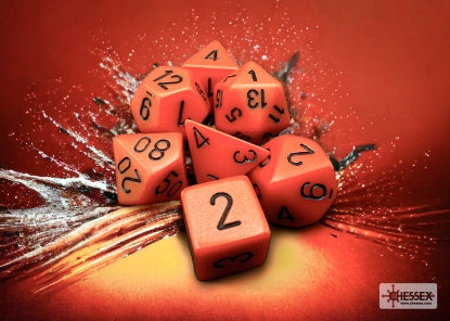 Chessex: Polyhedral 7-Dice Set - Opaque