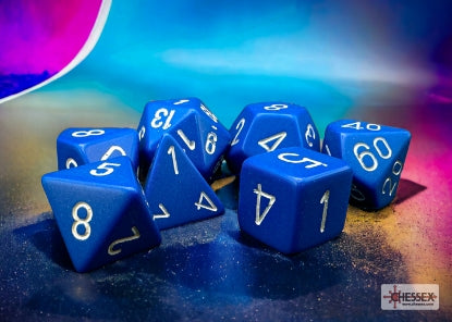 Chessex: Polyhedral 7-Dice Set - Opaque