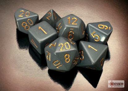 Chessex: Polyhedral 7-Dice Set - Opaque