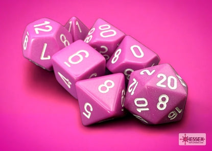 Chessex: Polyhedral 7-Dice Set - Opaque