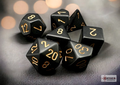 Chessex: Polyhedral 7-Dice Set - Opaque