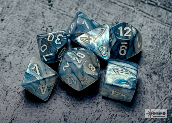 Chessex: Polyhedral 7-Dice Set - Lustrous