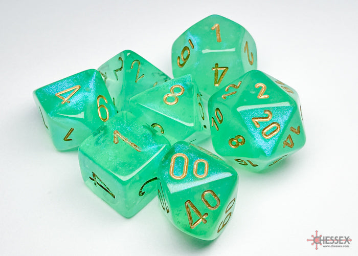 Chessex: Polyhedral 7-Dice Set - Borealis