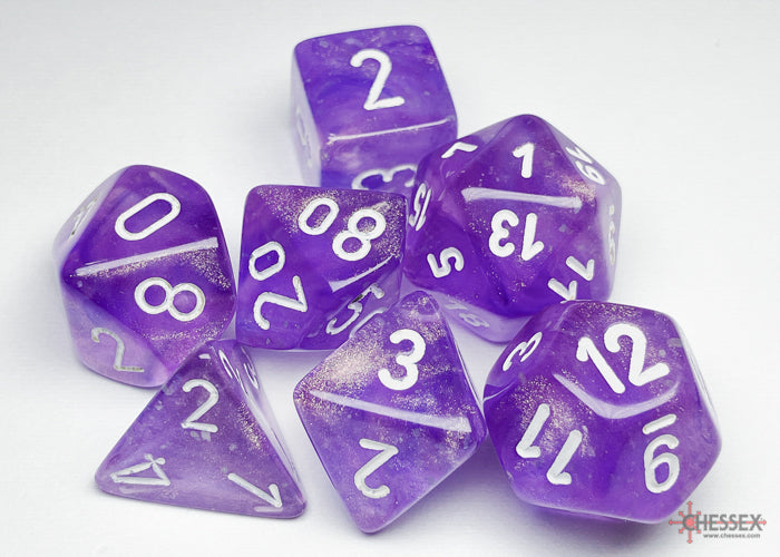 Chessex: Polyhedral 7-Dice Set - Borealis