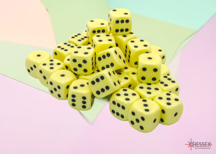 Chessex: 12mm 36D6 Dice Block - Opaque