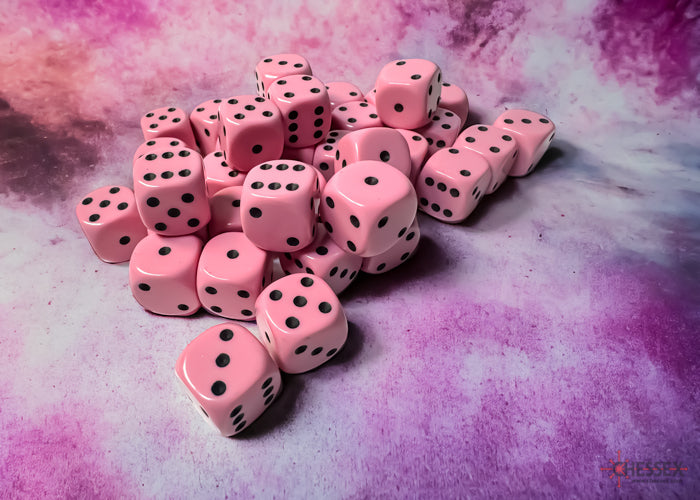 Chessex: 12mm 36D6 Dice Block - Opaque