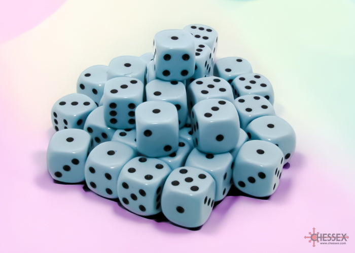 Chessex: 12mm 36D6 Dice Block - Opaque