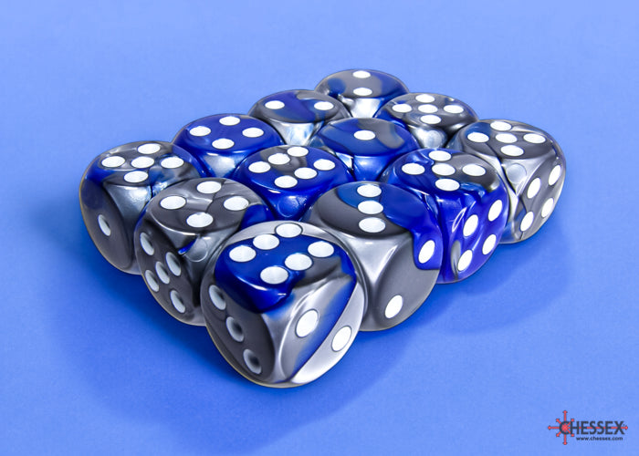 Chessex: 16mm 12D6 Dice Block - Gemini