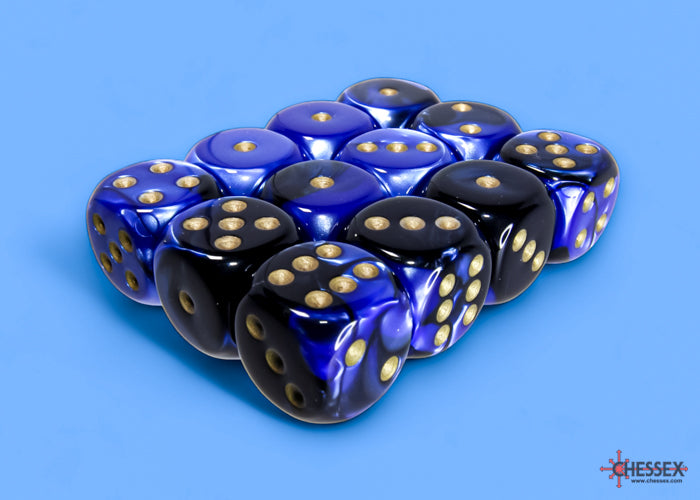 Chessex: 16mm 12D6 Dice Block - Gemini