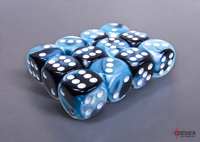 Chessex: 16mm 12D6 Dice Block - Gemini