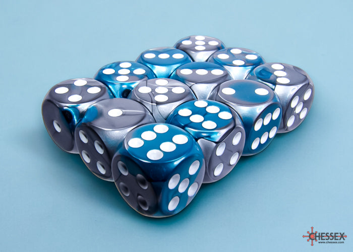 Chessex: 16mm 12D6 Dice Block - Gemini