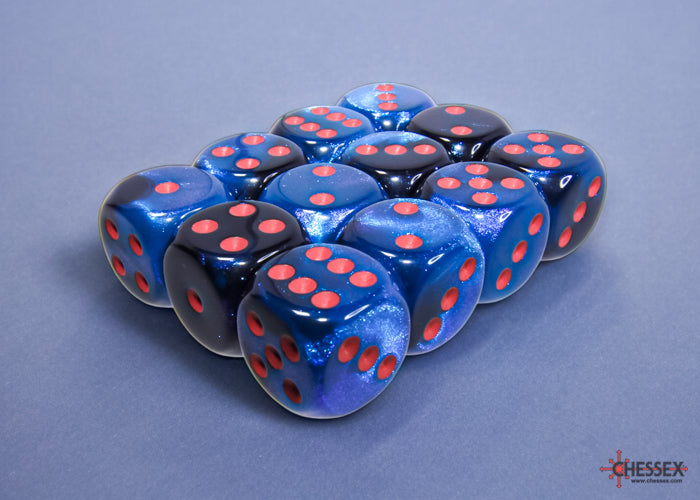 Chessex: 16mm 12D6 Dice Block - Gemini