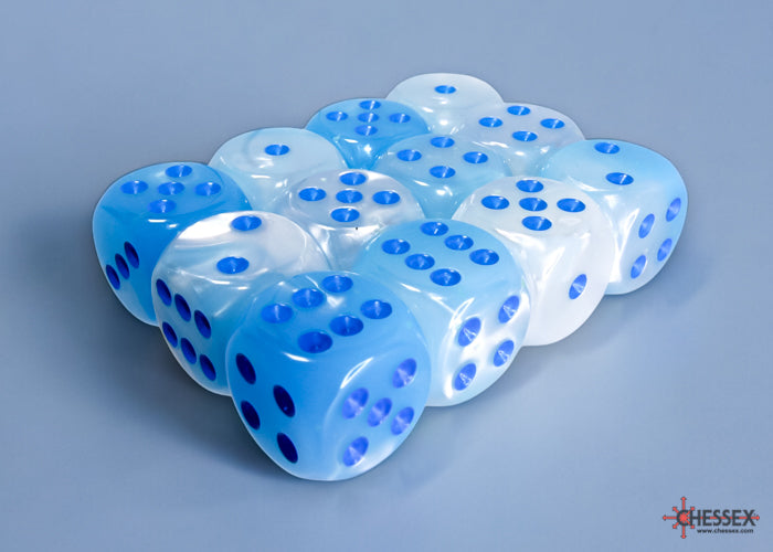 Chessex: 16mm 12D6 Dice Block - Gemini
