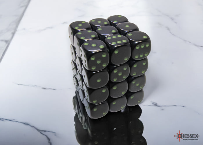 Chessex: 12mm 36D6 Dice Block - Opaque