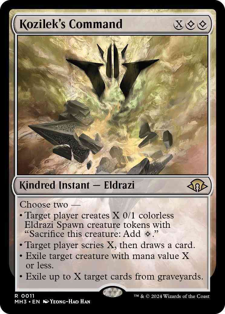 Kozilek's Command - Modern Horizons 3 - 11