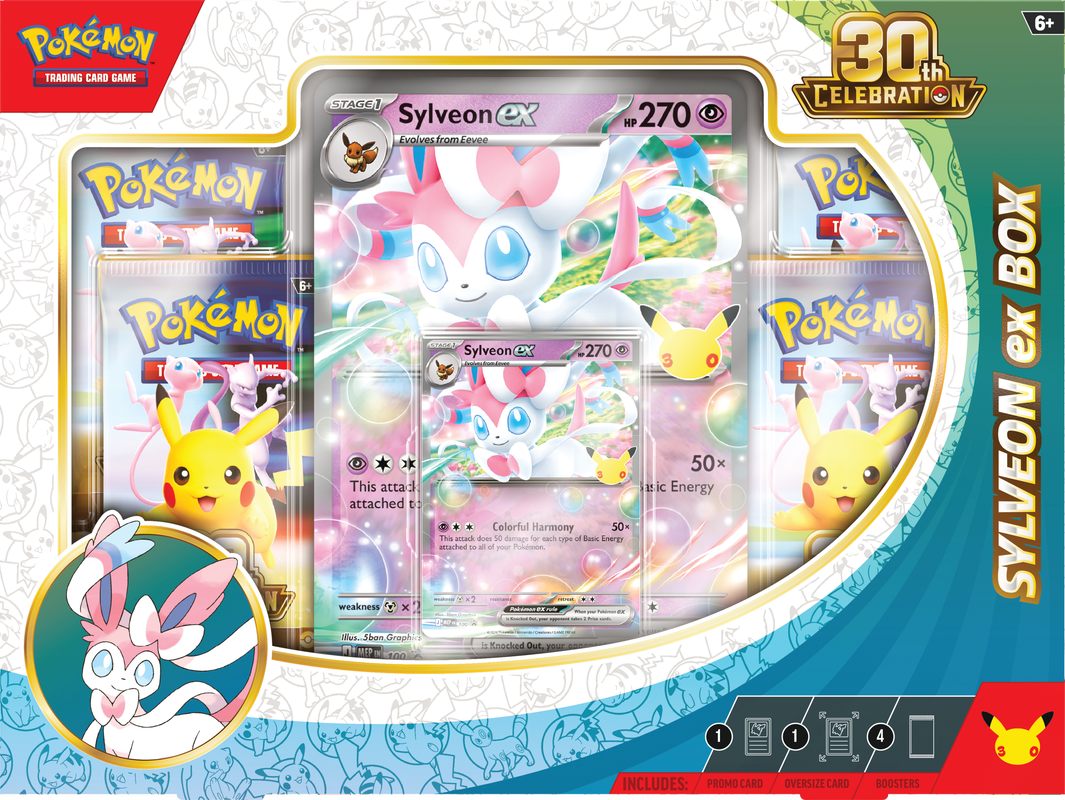 Pokemon 30th Celebration - EX Box **Pre-Order**