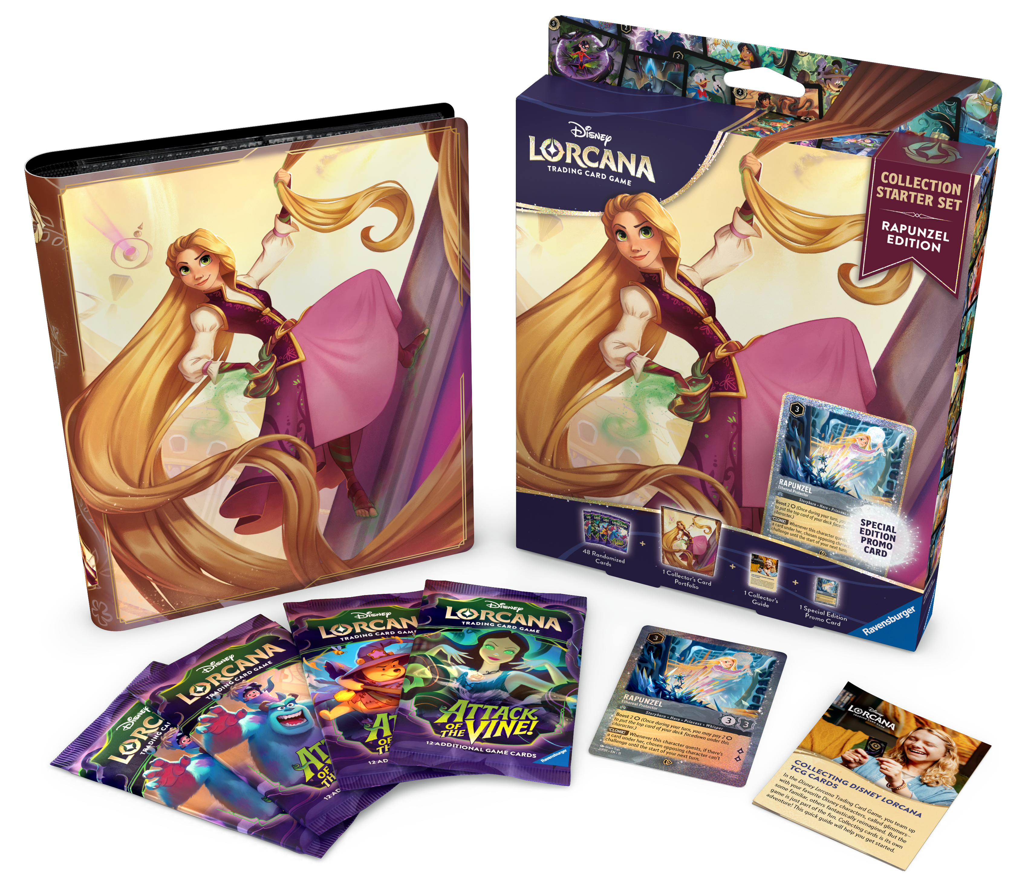 Disney Lorcana Set 13 Rapunzel collection Starter set