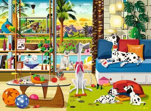 Greg Paprocki: Pets of Palm Springs 500pcs