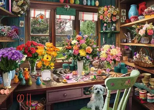 The Flower Arranger's Shed 1000pcs