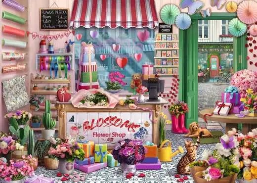 Blossoms Flower Shop 1000pcs