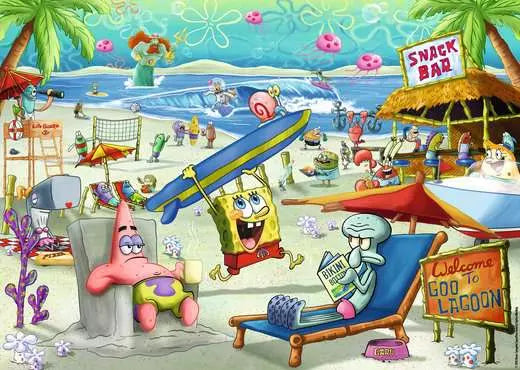 Beach Fun at the Goo Lagoon 1000pcs