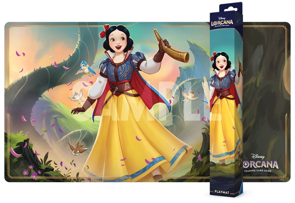 Playmat : Disney Lorcana - Into The Inkdark - Snow White, Merry As the Morning **Pre-Order**