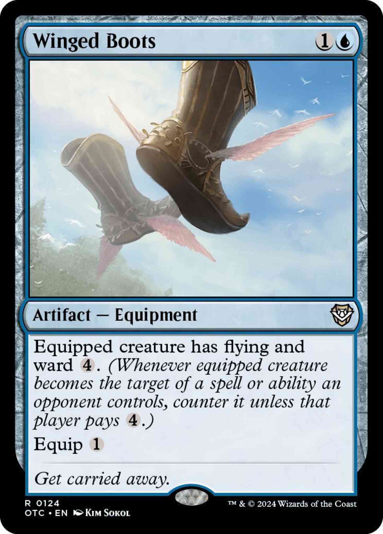 Winged Boots - Outlaws of Thunder Junction: Commander - 124