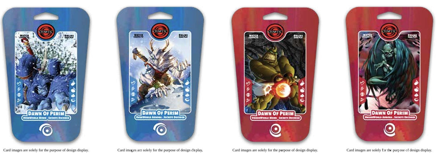 Chaotic - Dawn of Perim: Secrets Decoded Foundation Decks (set of 4) **Pre-Order**