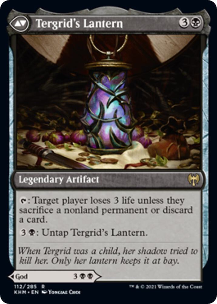Tergrid, God of Fright (Back)